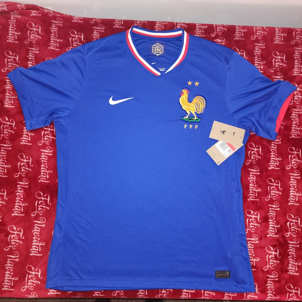 Nike Blue France National Team Men's Shirt